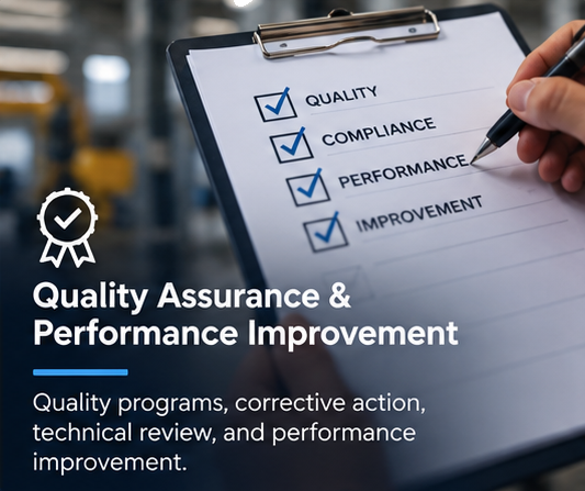 Quality Assurance & Performance Improvement panel image