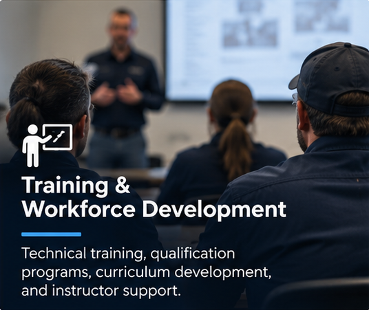 Training & Workforce Development panel image