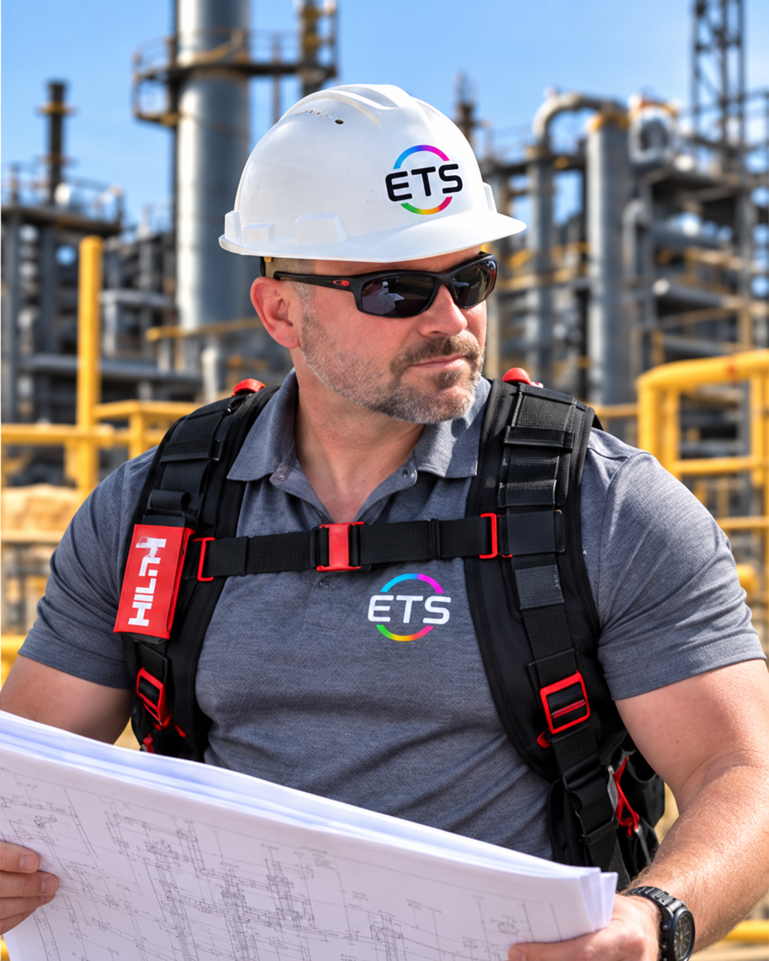 Rob Plonski in a field engineering setting